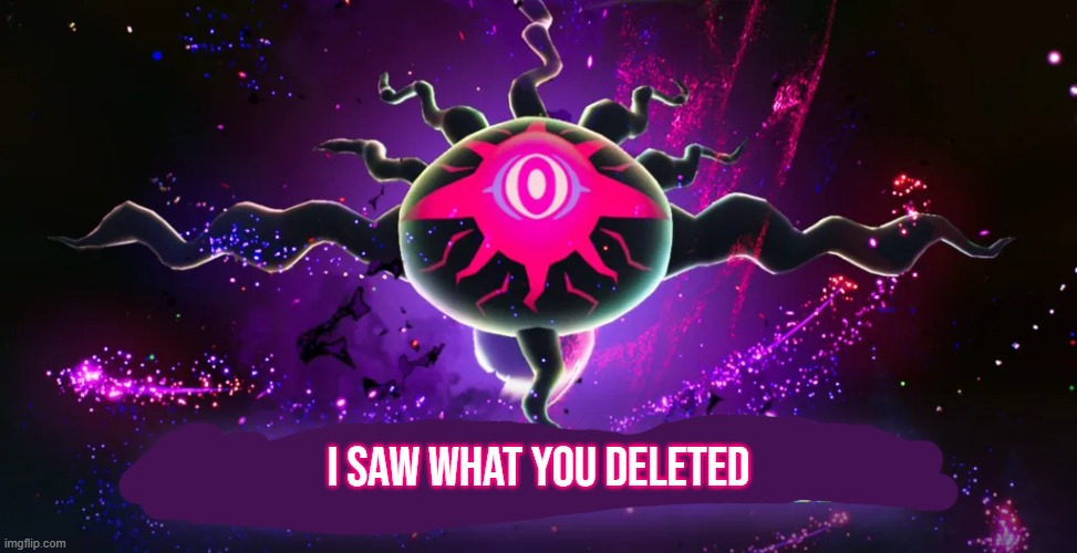 @botslayer, note: we all using ts  once i upload it to a temp | I SAW WHAT YOU DELETED | made w/ Imgflip meme maker