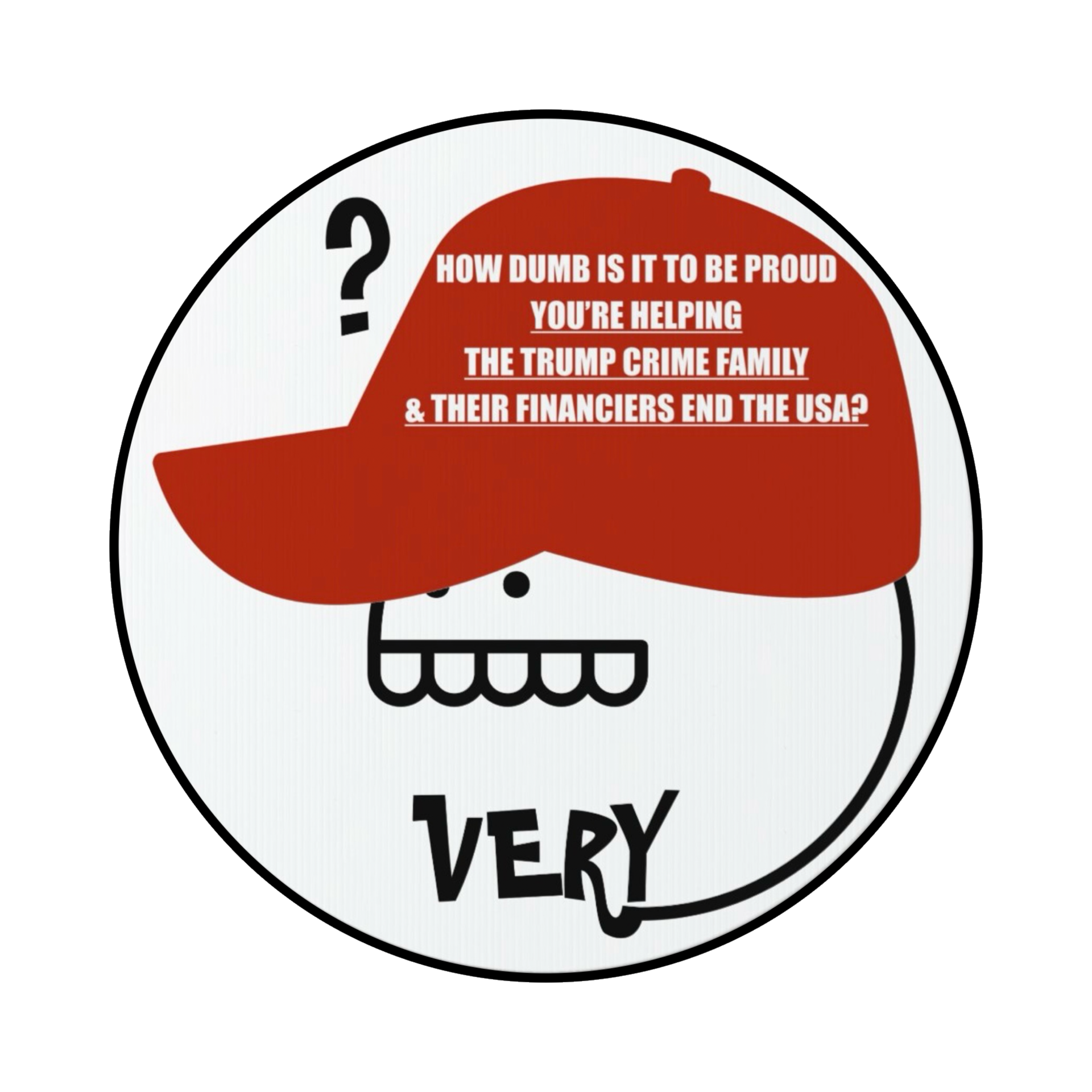 your maga hat outs you as the dumbest Blank Meme Template