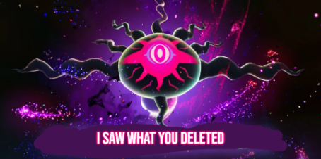 I saw what you deleted mega darkrai Blank Meme Template