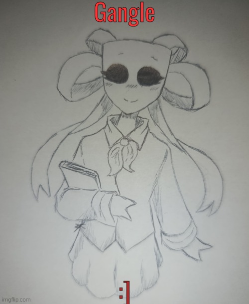 Gangle (request from Sapphic_angel_chan ) | Gangle; :] | image tagged in gangle | made w/ Imgflip meme maker