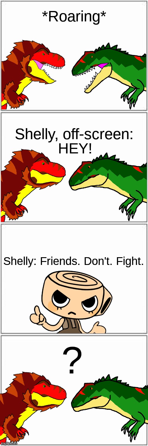 Friends. Don't. Fight.mp3 | HEY! | image tagged in comic | made w/ Imgflip meme maker