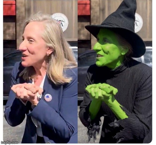 Gov. Spamburger & Wicked Witch | image tagged in gov spamburger wicked witch | made w/ Imgflip meme maker