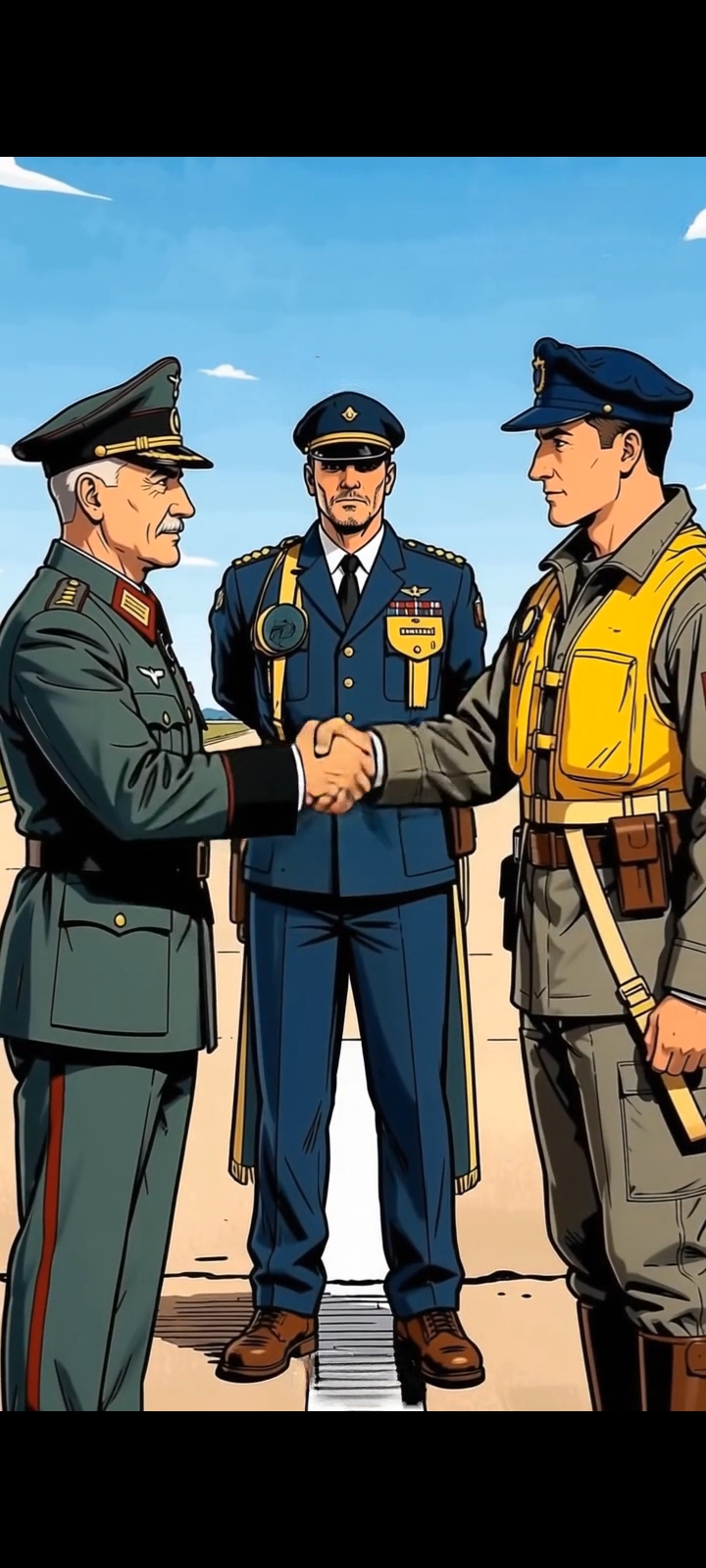 Saludos Militar Blank Meme Template