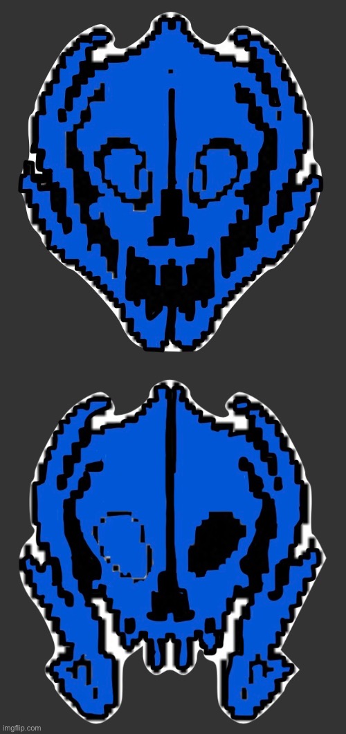 Negatale gaster blasters | made w/ Imgflip meme maker