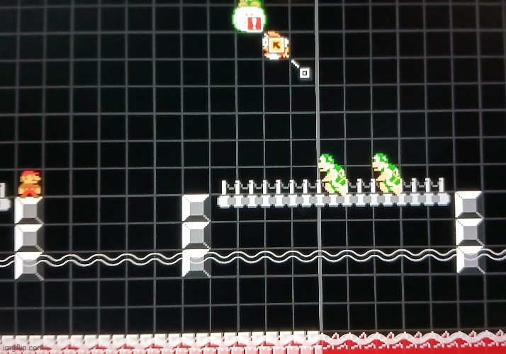 image tagged in mario maker | made w/ Imgflip meme maker