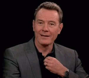 Bryan Cranston me? Blank Meme Template