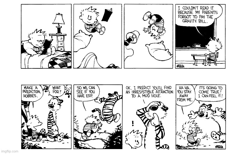 image tagged in calvin and hobbes,comics | made w/ Imgflip meme maker