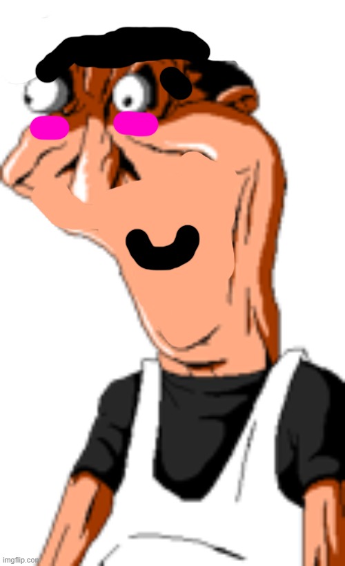 ??? | image tagged in realistic fake peppino | made w/ Imgflip meme maker