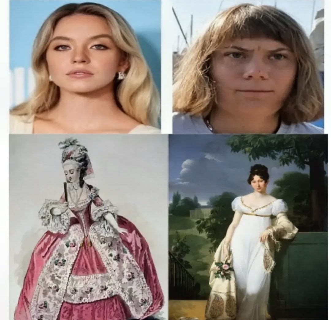 Sydney Sweeney Greta thunberg Blank Meme Template