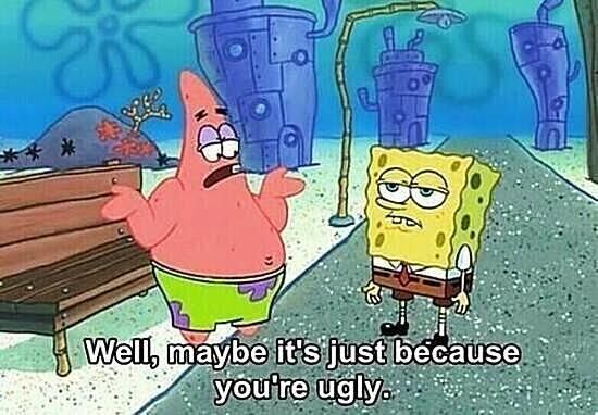 Patrick Roast Blank Meme Template