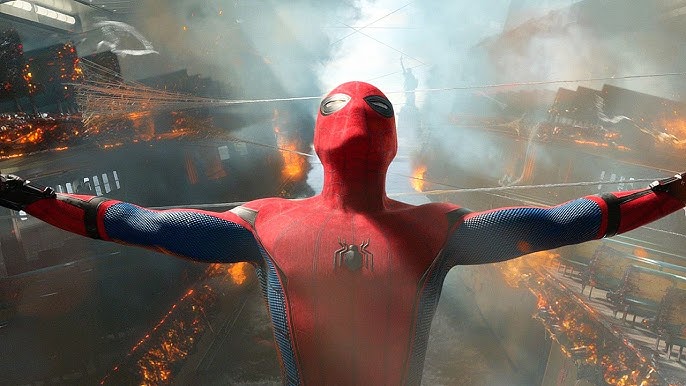 Holland Spiderman Holds Ferry Blank Meme Template