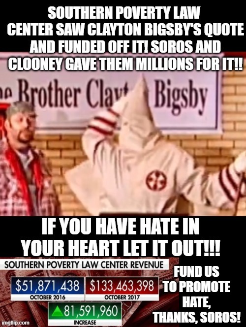 fund us to promote hate, thanks, soros! | made w/ Imgflip meme maker