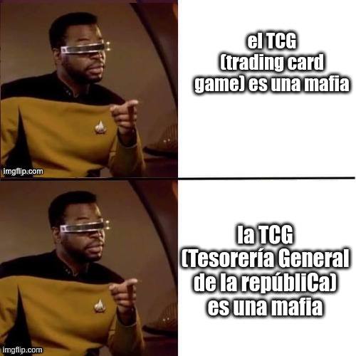 meme sobre los TCG