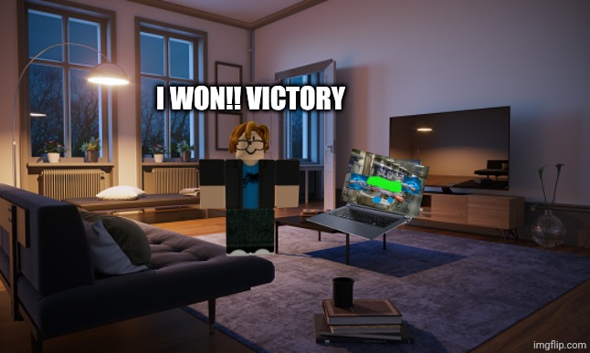 I won! | I WON!! VICTORY | made w/ Imgflip meme maker