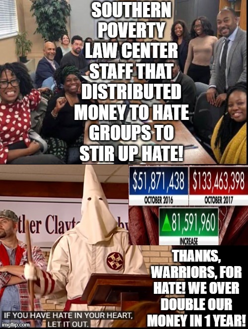 If you have hate in your heart, let it out!!! | Thanks, warriors, for hate! we over double our money in 1 year! | image tagged in haters | made w/ Imgflip meme maker