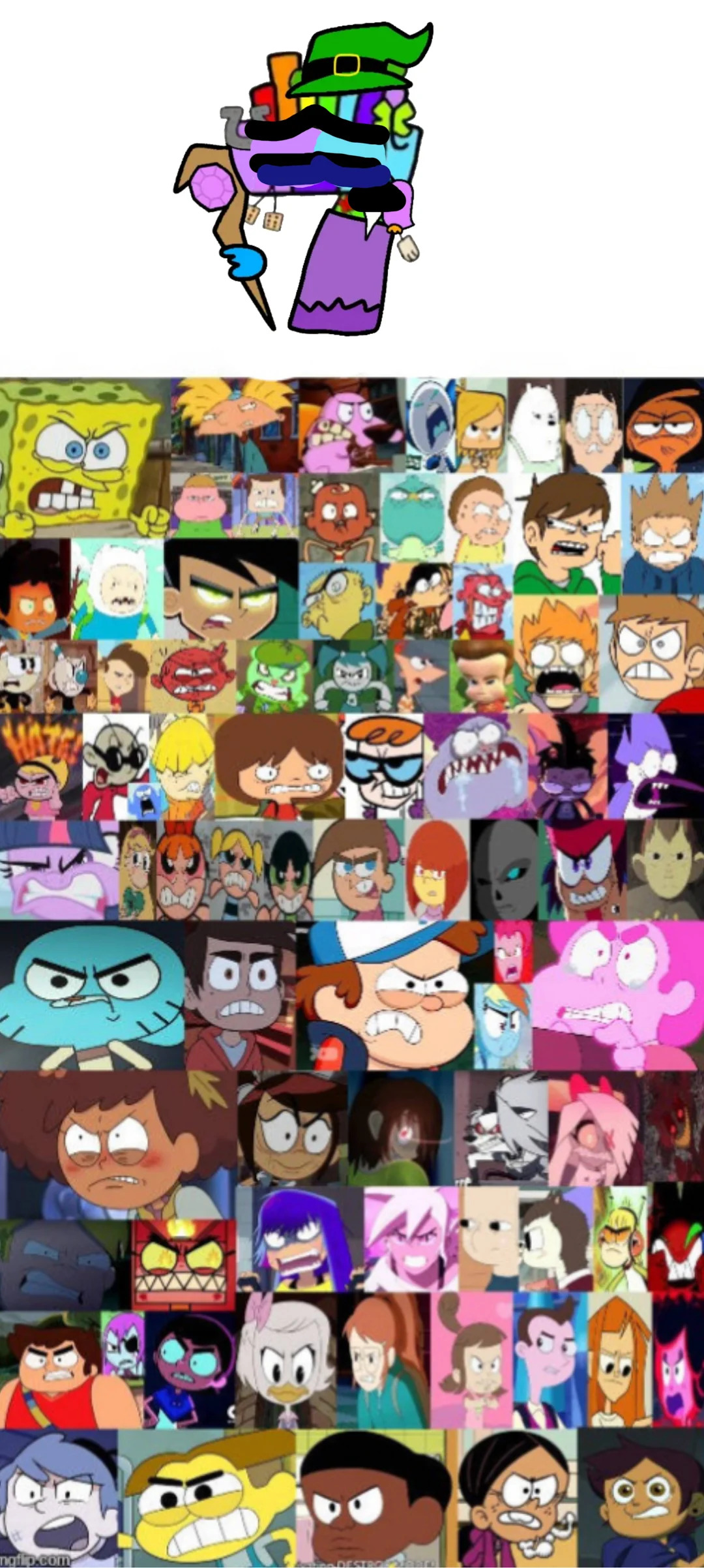 HOW AM I SUPPOSED TO BE CRYING Blank Meme Template