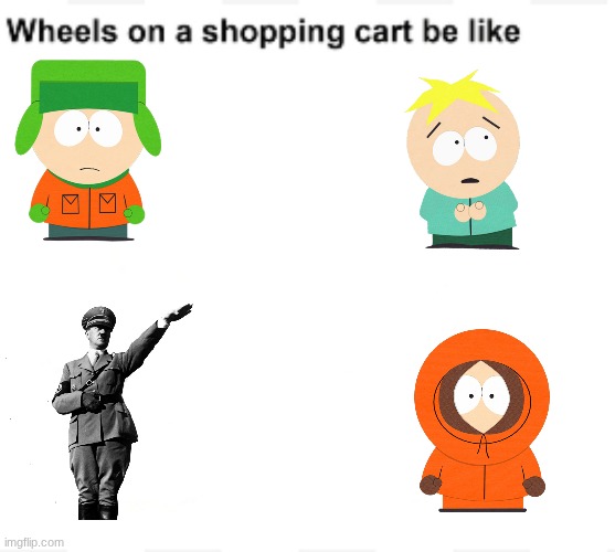 Wheels on a shopping cart be like | image tagged in wheels on a shopping cart be like | made w/ Imgflip meme maker
