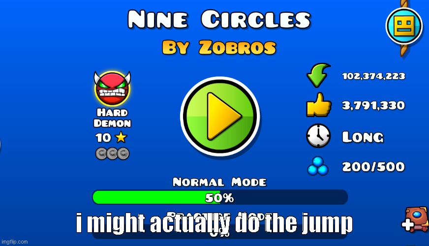 i might actually do the jump | image tagged in screenshot_69 png | made w/ Imgflip meme maker