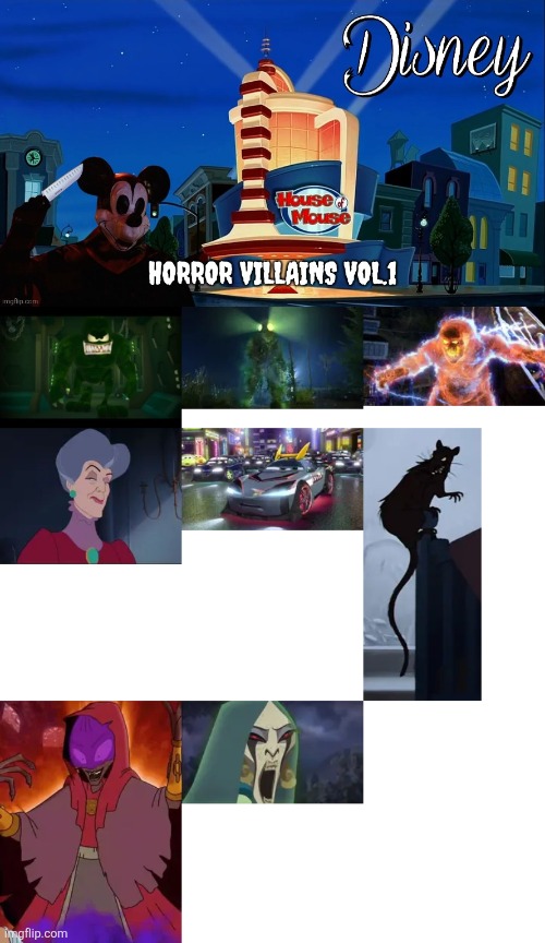 Disney Horror Villains Vol.1 Blank Meme Template