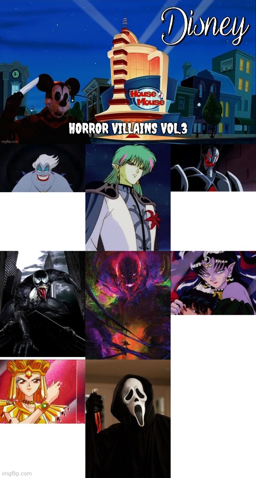 Disney Horror Villains Vol.3 Blank Meme Template