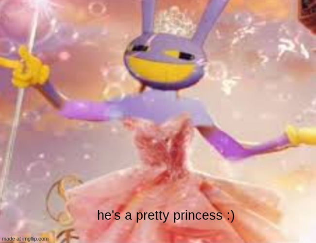 such a pretty princess | he's a pretty princess :) | made w/ Imgflip meme maker