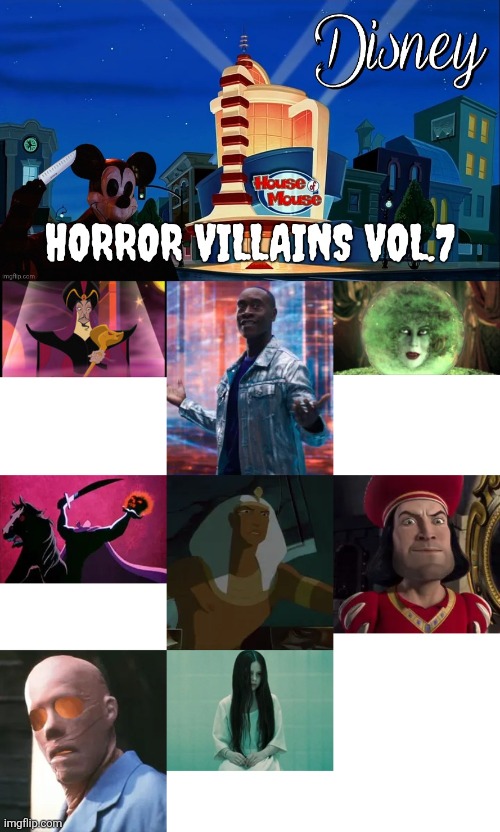 Disney Horror Villains Vol.7 Blank Meme Template