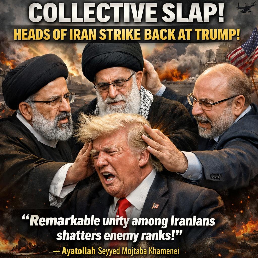 US–Israel–Iran War (World War 3 DLC) Collective slap: Heads of I Blank Meme Template