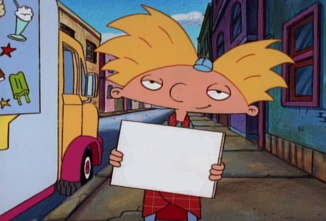 High Quality Arnold shows something for you Blank Meme Template