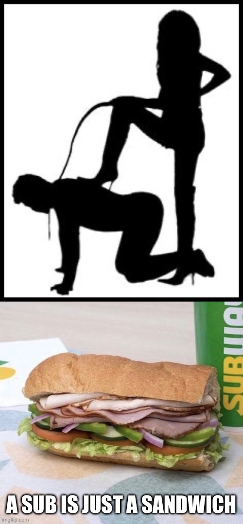 If age is just a number and prison is just a place | A sub is just a sandwich | image tagged in domme male submissive,subway sandwich,subway,sandwich | made w/ Imgflip meme maker
