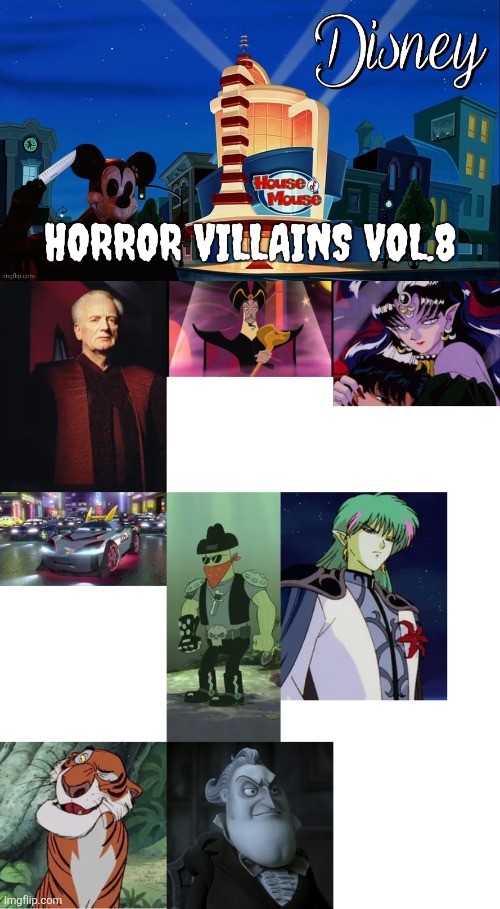 Disney Horror Villains Vol.8 Blank Meme Template