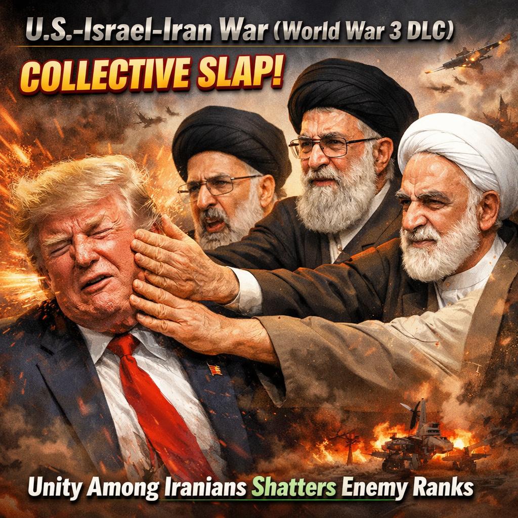 US–Israel–Iran War (World War 3 DLC) Blank Meme Template