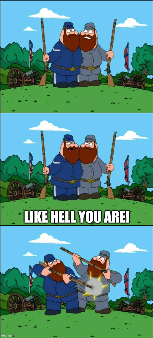 High Quality like hell you are! Blank Meme Template