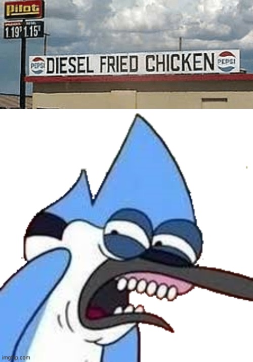 image tagged in disgusted mordecai | made w/ Imgflip meme maker