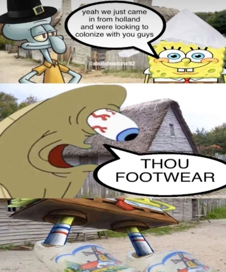 THOU FOOTWEAR | made w/ Imgflip meme maker