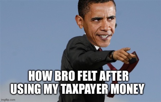 He problematic af | image tagged in obama | made w/ Imgflip meme maker