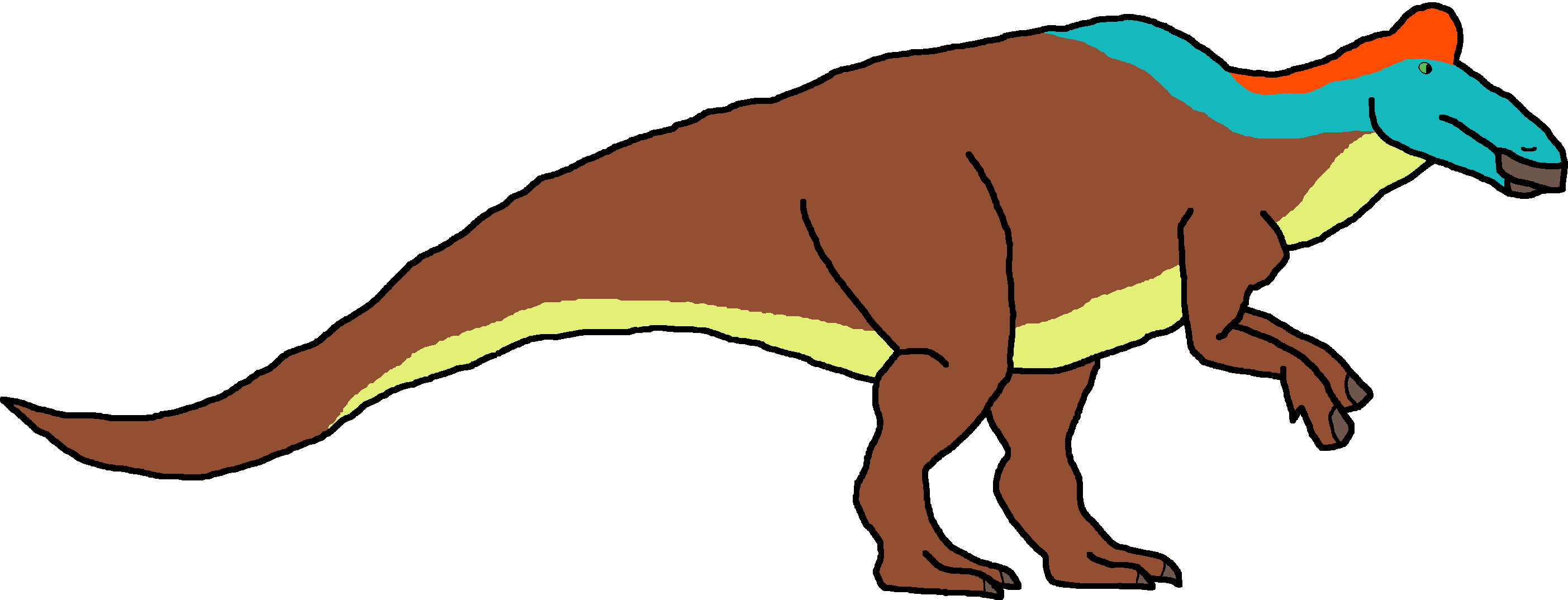 Male Edmontosaurus (Paleoverse + EOIverse) Blank Meme Template