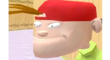 Concerned 3D Kevin Blank Meme Template