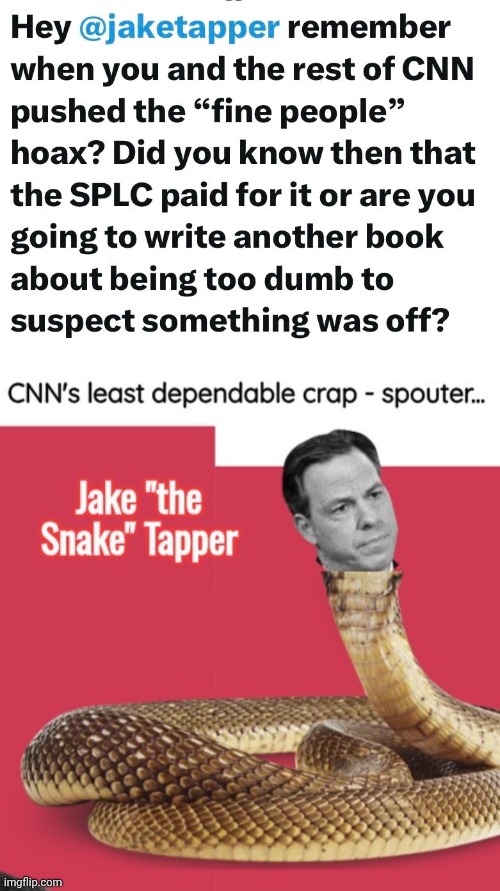 Jake the Snake knew too | image tagged in img 14 png,jake the snake tapper | made w/ Imgflip meme maker