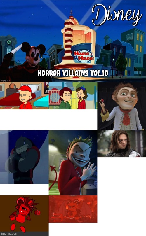 Disney Horror Villains Vol.10 Blank Meme Template
