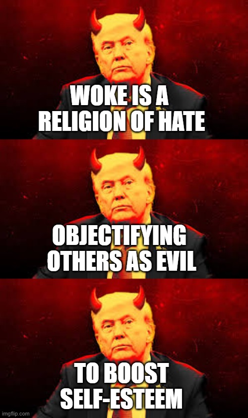 Two Minutes Hate | woke is a 
religion of hate; Objectifying 
others as evil; to boost
self-esteem | image tagged in 1984,leftists | made w/ Imgflip meme maker