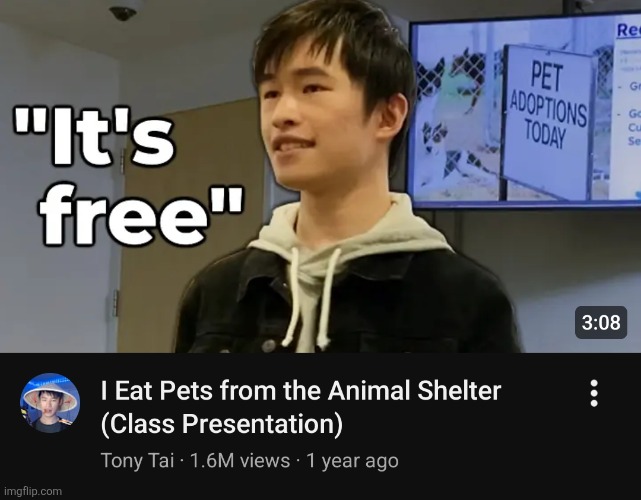 . | image tagged in screenshot_20260423_170742_youtube jpg | made w/ Imgflip meme maker