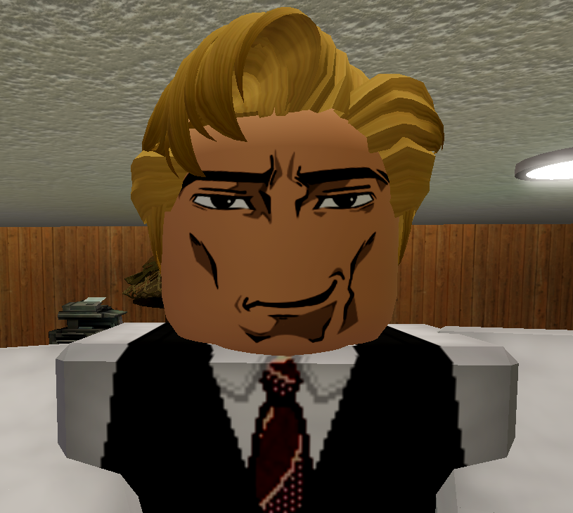 Roblox Mogger Blank Meme Template