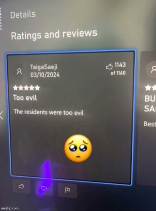 Tf did you expect? | image tagged in resident evil | made w/ Imgflip meme maker