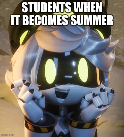 Happy N | students when it becomes summer | image tagged in happy n | made w/ Imgflip meme maker