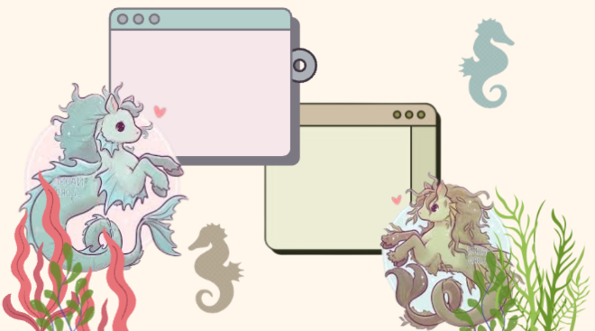 High Quality seahorse template Blank Meme Template