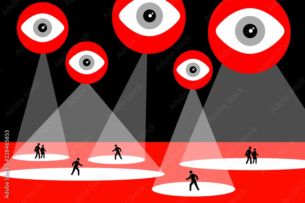 Big Brother is watching you Blank Meme Template