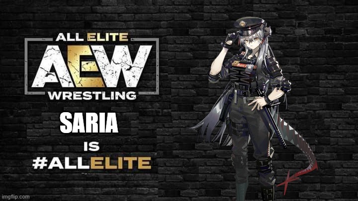 Is all elite | SARIA | image tagged in is all elite | made w/ Imgflip meme maker