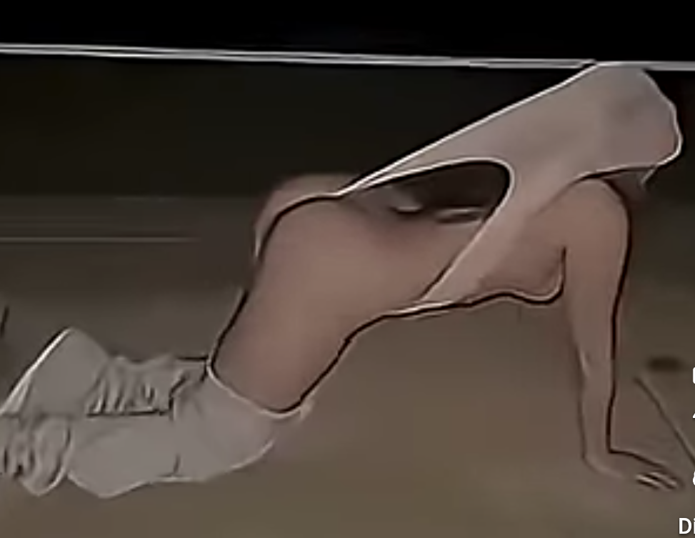 Crawling wedgie Blank Meme Template