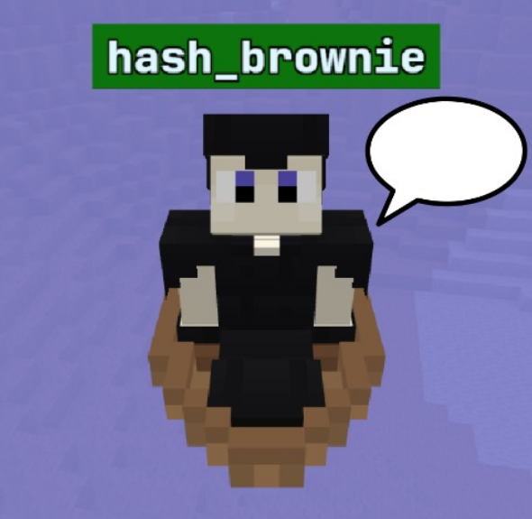 hash brownies announcement temp Blank Meme Template