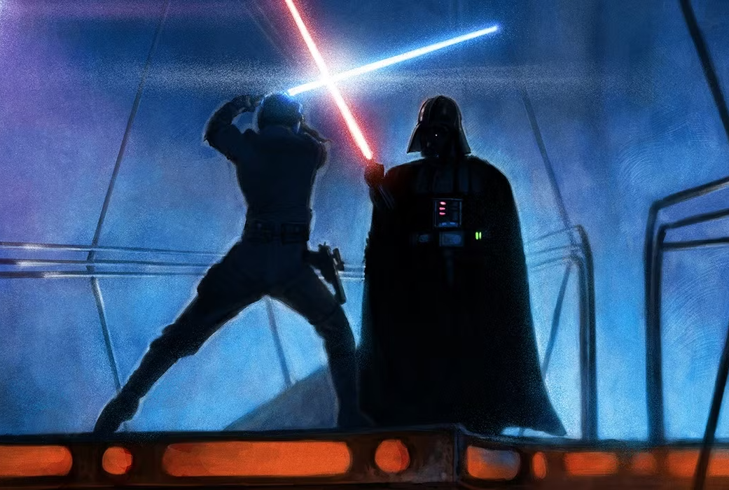 Vader Vs Luke Blank Meme Template